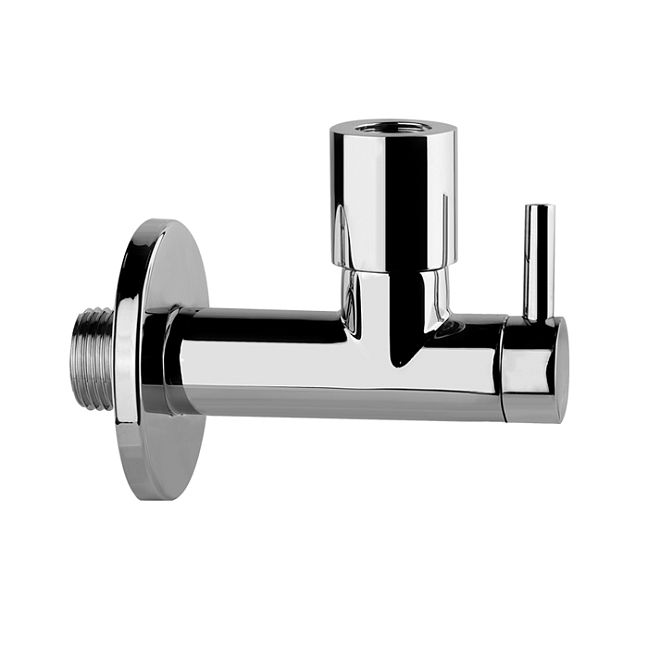 Gessi Запорный кран-фильтр для подвода воды к смесителю, круглый, хром