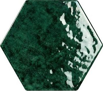 Керамическая плитка Tonalite Esamarine Esagona Verde 16,2X18,5 Lucida