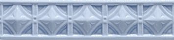 Бордюр Ceramiche Grazia Essenze Neoclassico Genziana 6x26