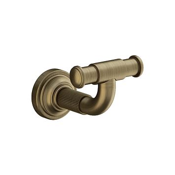 Gessi Venti20 Крючок двойной, Antique Brass