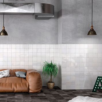 Керамическая плитка WOW Mistizaje Chateau White Gloss 18,5x18,5