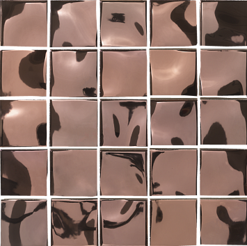 Italon Керамогранитная мозаика Magma Cuprum Magic 30x30x0,9 Матовая
