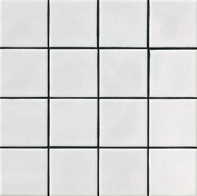 Керамогранит Mutina Din White Matt 7,4X7,4 Rete 30,2X30,2