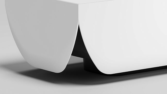 Ванна Salini Aria S-Stone 1900x900x600мм, белый,  (возможность покраски по RAL)