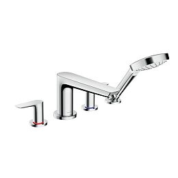 Смеситель на край ванны Hansgrohe Talis E, на 4 отверстия, цвет: хром купить в Москве: интернет-магазин StudioArdo