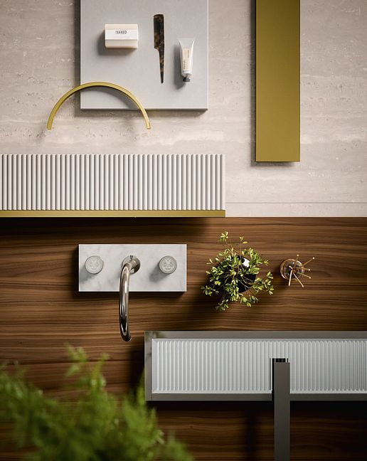 Oasis Academy Комплект Зеркальный и чёрный никель L160 x W53 x H84 cm