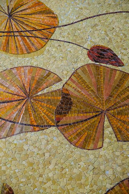 Панно ART NATURA Листья Кувшинок