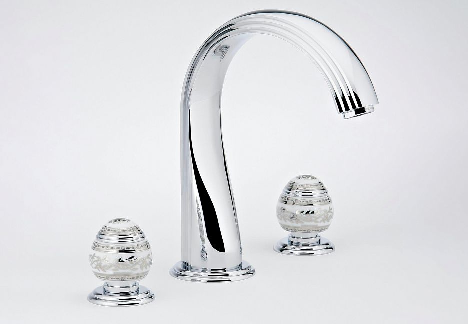 Смесители THG Marquise porcelaine blanche