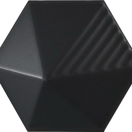 Equipe Керамическая плитка Magical 3 Umbrella Black 12,4х10,7 Matt * 0,01м2/пл заказ от палета