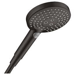 Ручной душ Hansgrohe Raindance select s 12см., цвет: черный матовый купить в Москве: интернет-магазин StudioArdo