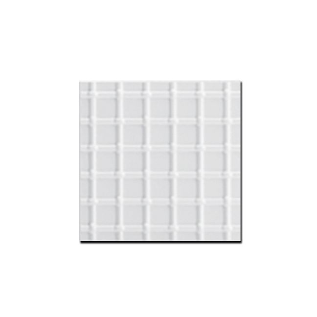 Керамическая плитка LaDiva Сeramiche Eugenia Quadrato Intrecci Latte Lucido 15x15