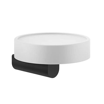 Gessi Rilievo Мыльница настенная, nero XL