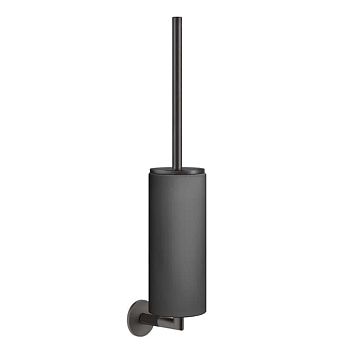 Gessi Ingrannagio Ершик для унитаза, настенный, черный, отделка Black Metal Brushed PVD