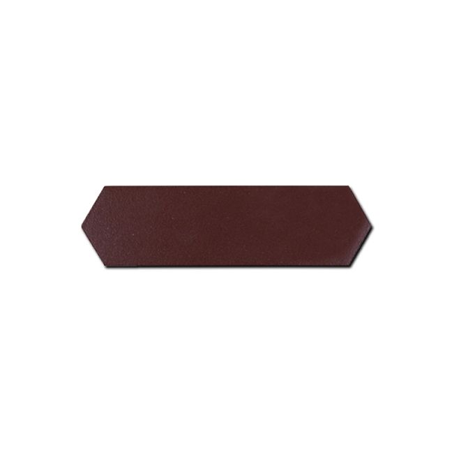 Керамогранит Petracers Intreccio Losanga Bordeaux Matt 3,7x13,5