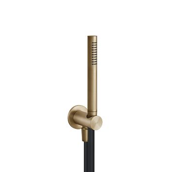 Gessi 316 Душевой комплект, + вывод, держатель, шланг 1,50 м и душевая лейка, warm bronze brushed pvd