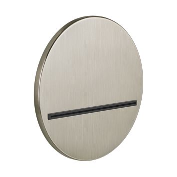 Gessi Venti20 Излив настенный 207 мм., каскадный, Finox Brushed Nickel