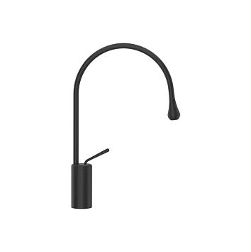 Gessi Goccia Смеситель для раковины на 1 отверстие, высокий, излив 244мм R=125, черный