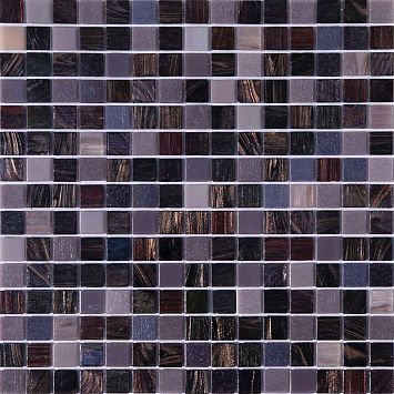 ART NATURA Смесь из стеклянной мозаики Primavera 2x2 Сливово-фиолетовая матрица 322х322 на пленке