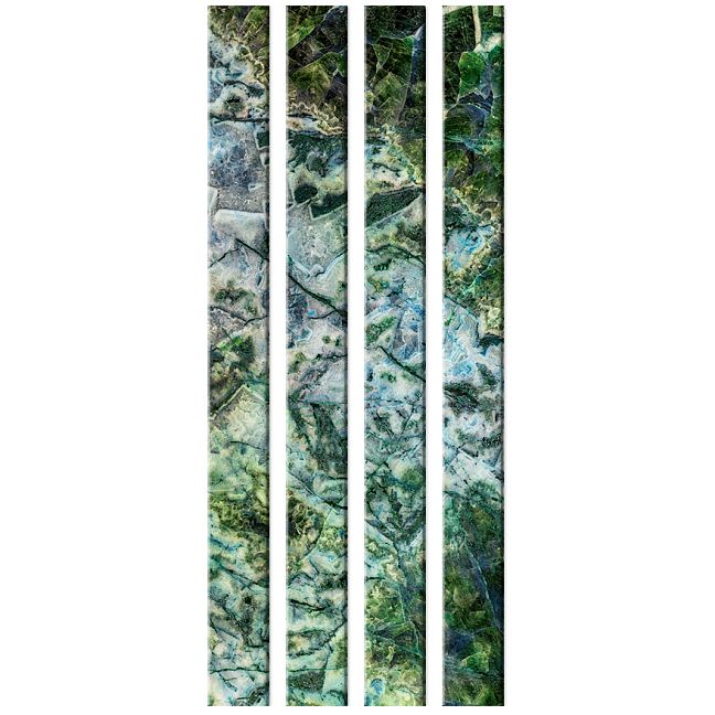 Стеклянный профиль Sicis You Glass  Solferino 26,2 x 300 x 6 мм