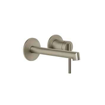 Gessi Ingranaggio Встраиваемый смеситель с изливом. (внешние части), Finox Brushed Nickel