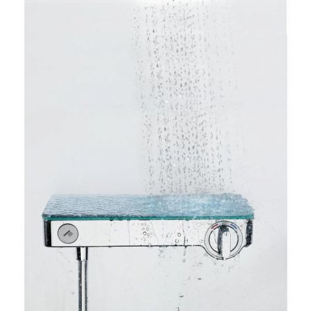 Смеситель для душа Hansgrohe ShowerTablet Select термостатический, 1 источник, цвет: хром