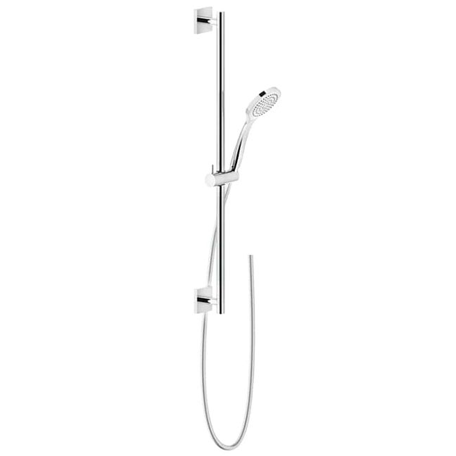 Gessi Rilievo Штанга в комплекте с душевой лейкой, шланг 1,50 м., хром