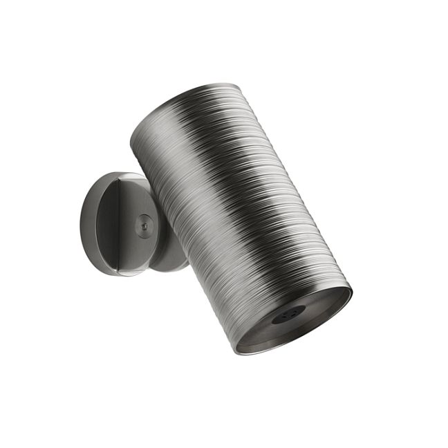 Gessi 316 Trame Верхний душ 79 мм., с настенным креплением, распыление, Steel Brushed