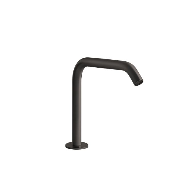 Gessi 316 Отдельно стоящий излив h=162мм, brushed black metal pvd