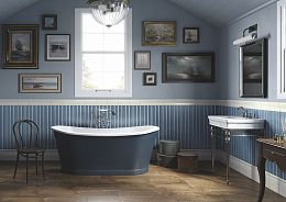 Керамическая плитка Ceramiche Grazia Cottage Navy 20x80 купить в Москве: интернет-магазин StudioArdo