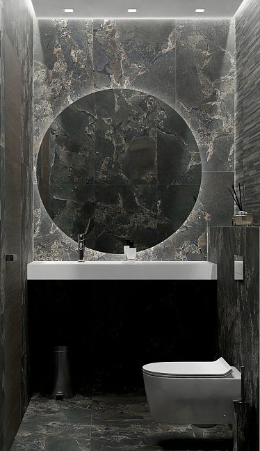 Керамогранит Provenza Unique Infinity Cobblestone Black 60x120 9 мм