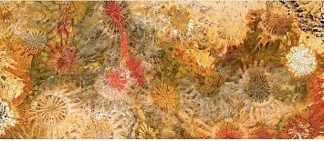 Стеклянная плитка Sicis Vetrite Gem Glass Bloomer 120x280