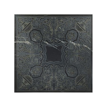 Мраморная плитка Akros Axioma Aeras OLD Nero Marquinia Old 40x40