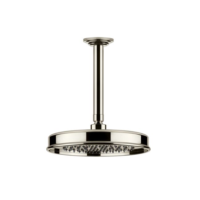 Gessi Venti20 Верхний душ 200 мм., с потолочным держателем 288 мм., Nickel PVD