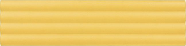 Плитка Equipe Costa Nova Onda Yellow Matt 5x20 см