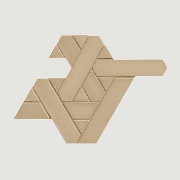 Mutina Керамогранит Weaving San Jiao Cream 42,9x30,3 Matt