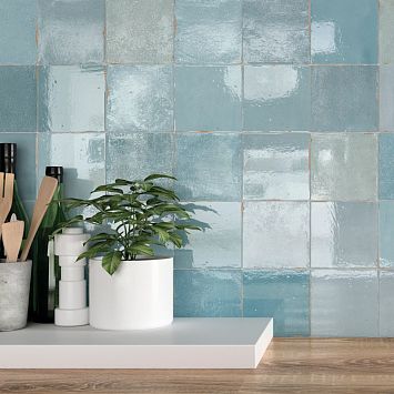 Керамогранит WOW Mistizaje Zellige Aqua 12,5x12,5