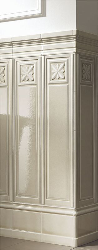 Вставка Ceramiche Grazia Epoque Angolo Terminal Deco Grey Craquele 2x12 купить в Москве: интернет-магазин StudioArdo
