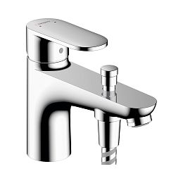 Hansgrohe Vernis Blend Смеситель для ванны и душа однорычажный Monotrou хром 71444000 купить в Москве: интернет-магазин StudioArdo