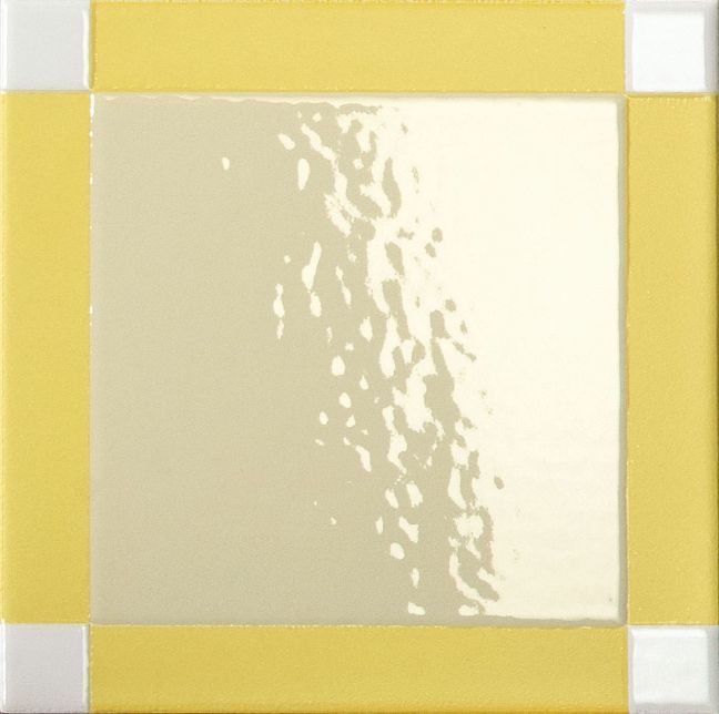 Mutina Керамическая плитка Homage to the Square Dash Citron 15x15x0,9