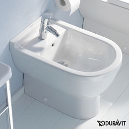 Duravit Starck3 биде напольное 360х560мм, с 1 отв.под смеситель, цвет белый купить в Москве: интернет-магазин StudioArdo