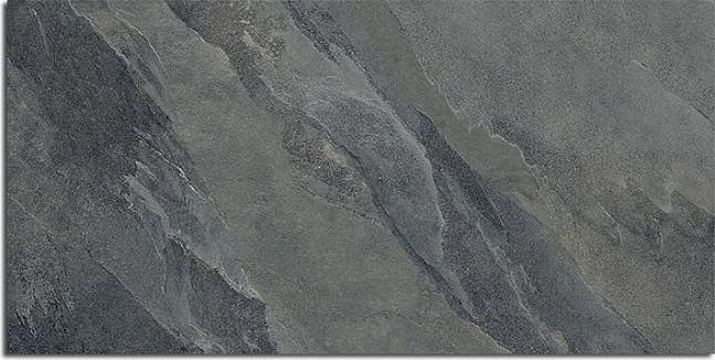 Керамогранит Keope Ceramiche Ubik Anthracite Bat R10 7,2x60