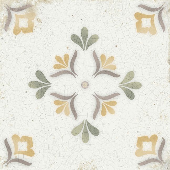 Harmony Керамогранит Mayolica Flower 14,8x14,8x0,79 Глянцевый