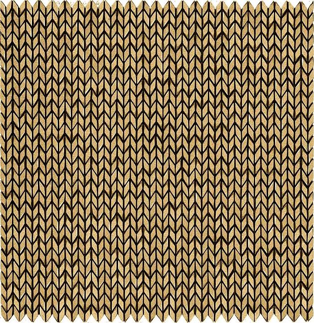Sergio Savino Spina Микромозаика 30x30см, настенная, цвет: Aurum