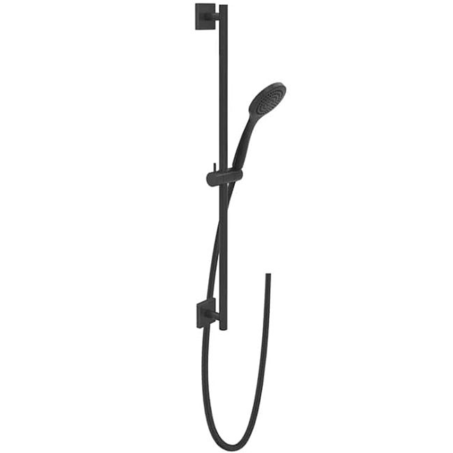 Gessi Rilievo Штанга в комплекте с душевой лейкой, шланг 1,50 м., nero XL