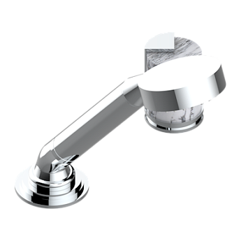 Смеситель  THG Le 9 Howlite на борт с ручным душем с ручкой одновременной регулировки – потока/температуры