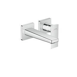 Смеситель для раковины Hansgrohe Metropol .однорычажный, настенный, излив: 18см., внешняя часть, цвет: хром купить в Москве: интернет-магазин StudioArdo