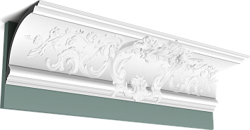 Потолочный карниз Orac Décor C338A BA'ROCK пуротач 200,0 x 18,2 x 18,2