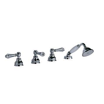 Смеситель для ванны с душевым гарнитуром ½“ Joerger Delphi Deco 129.40.150.xxx-AA