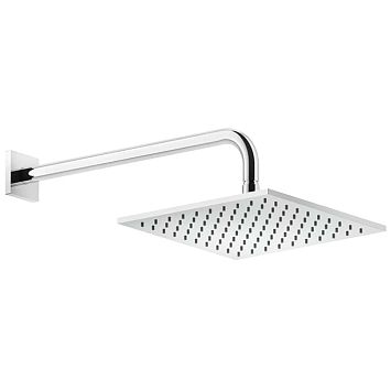Gessi Rilievo Душевая головка шарнирная для настенного крепления 250x250 мм на 1/2, хром
