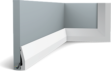 Плинтус Orac Décor SX159 дюрополимер 200,0 x 1,2 x 6,0